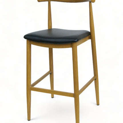 Collection image for: Wood Grain Metal Bar Stools