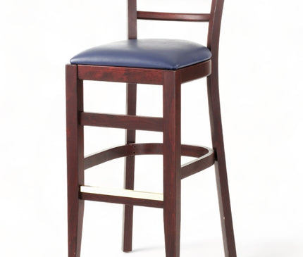 AMKO 1900P Restaurant Solid Wood Barstool