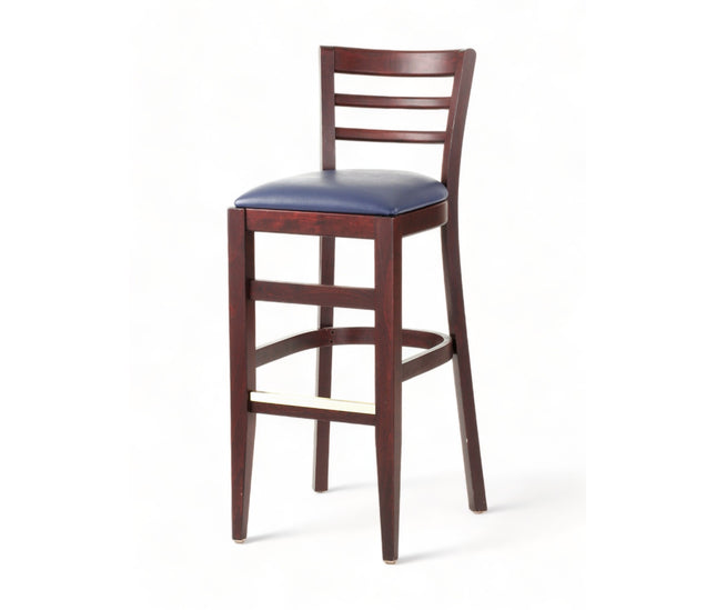 AMKO 1900P Restaurant Solid Wood Barstool