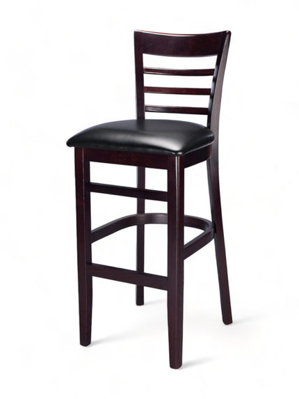 AMKO 2015P Restaurant Solid Wood Barstool