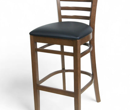 AMKO 2020P Restaurant Solid Wood Barstool