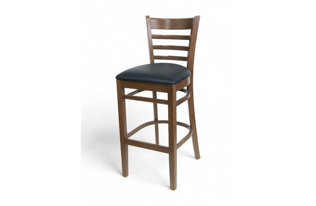 AMKO 2020P Restaurant Solid Wood Barstool