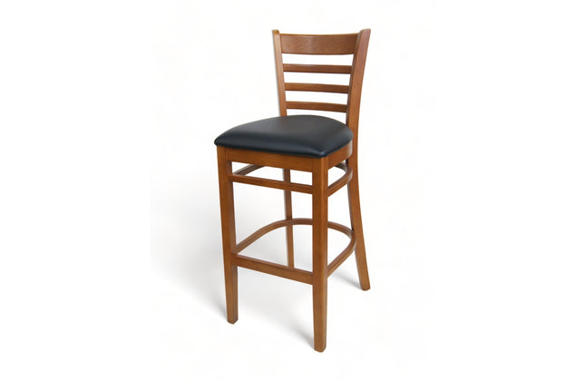 AMKO 2020P Restaurant Solid Wood Barstool