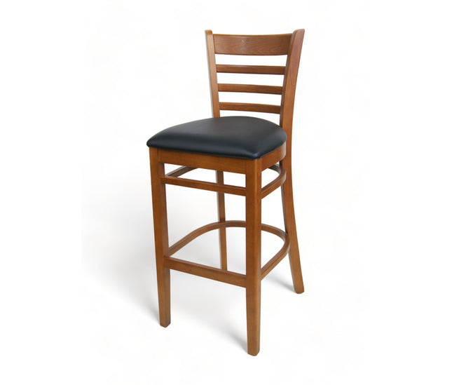 AMKO 2020P Restaurant Solid Wood Barstool