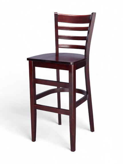 AMKO 2020P Restaurant Solid Wood Barstool