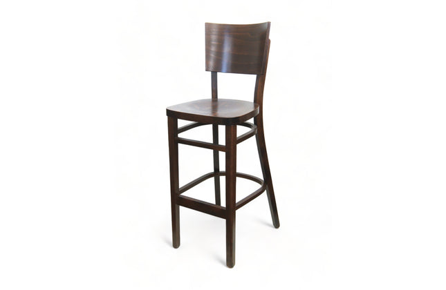 AMKO 2202 Restaurant Solid Wood Barstool
