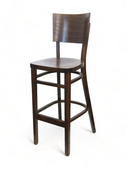 AMKO 2202 Restaurant Solid Wood Barstool