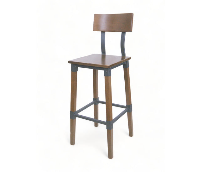 AMKO 236BS Metal Commercial Grade Restaurant Barstool