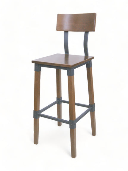 AMKO 236BS Metal Commercial Grade Restaurant Barstool