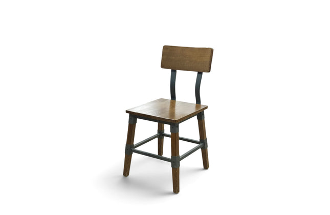 AMKO 236W Metal Commercial Grade Restaurant Chair