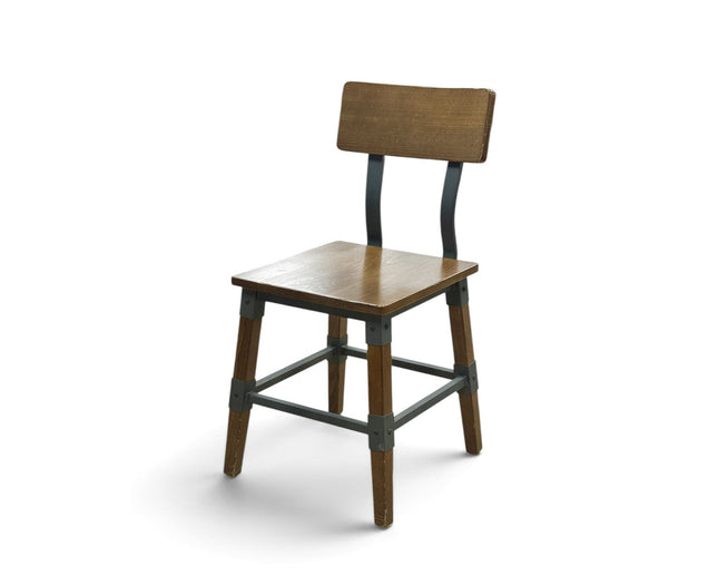 AMKO 236W Metal Commercial Grade Restaurant Chair