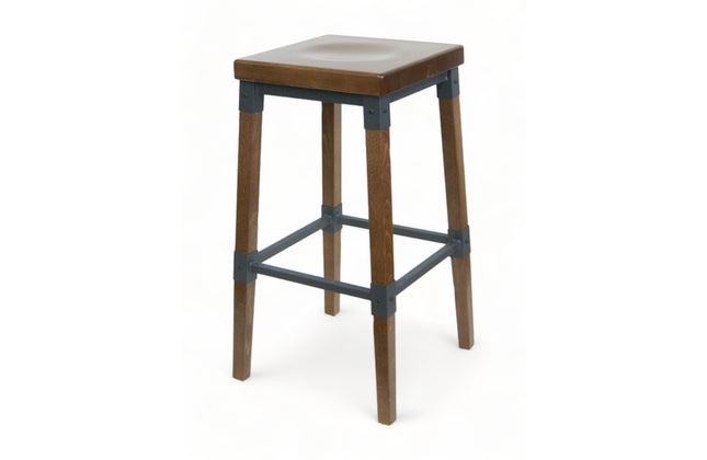 AMKO 247BS Metal Commercial Grade Restaurant Barstool