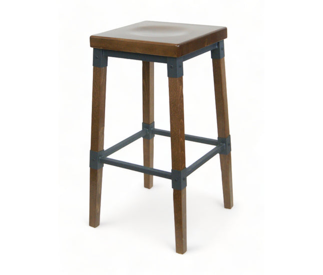 AMKO 247BS Metal Commercial Grade Restaurant Barstool