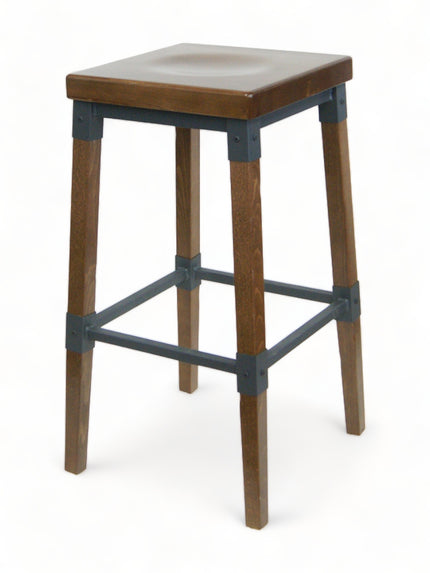 AMKO 247BS Metal Commercial Grade Restaurant Barstool