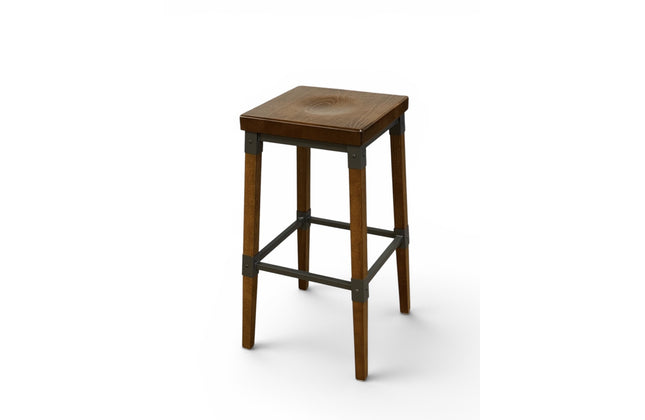 AMKO 247BS Metal Commercial Grade Restaurant Barstool