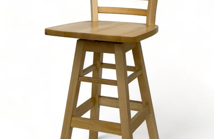 AMKO 2500sw Restaurant Solid Wood Barstool
