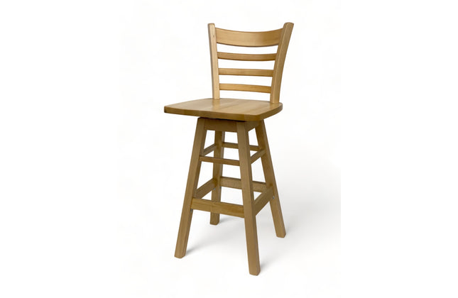 AMKO 2500sw Restaurant Solid Wood Barstool