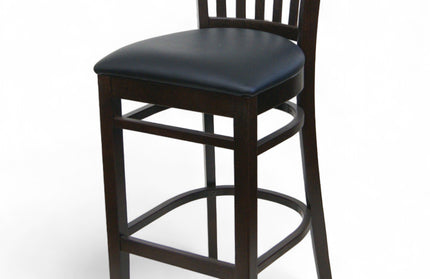 AMKO 2570P Restaurant Solid Wood Barstool