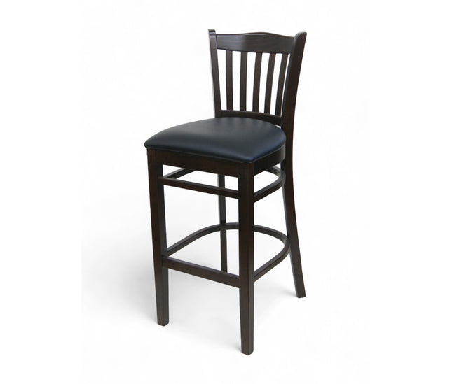 AMKO 2570P Restaurant Solid Wood Barstool