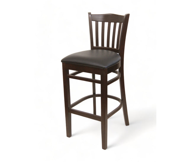 AMKO 2570P Restaurant Solid Wood Barstool