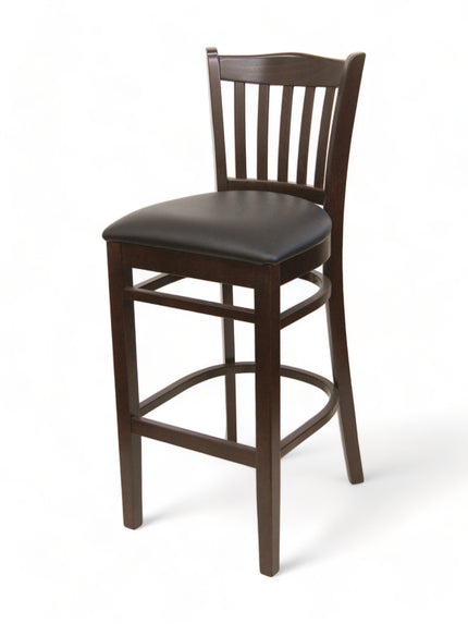 AMKO 2570P Restaurant Solid Wood Barstool