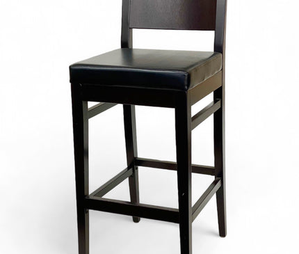 AMKO 2830P Restaurant Solid Wood Barstool