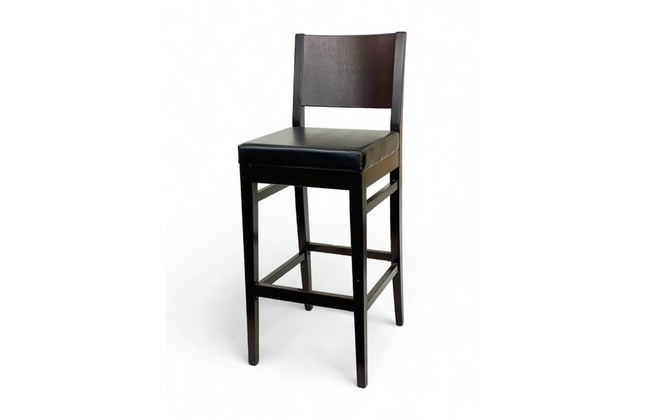AMKO 2830P Restaurant Solid Wood Barstool