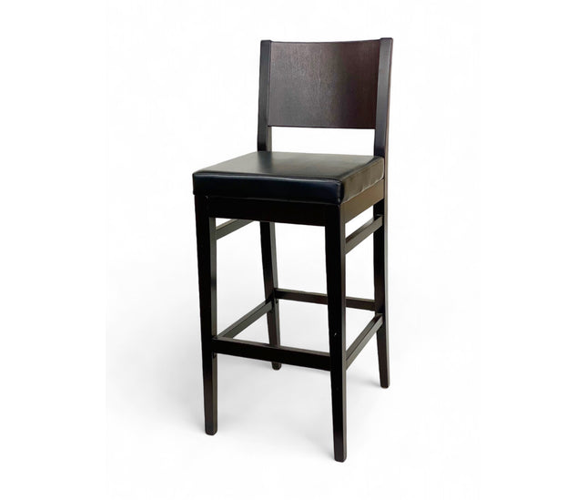 AMKO 2830P Restaurant Solid Wood Barstool