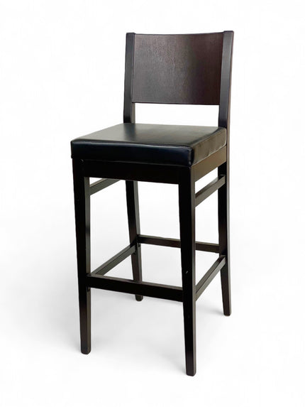 AMKO 2830P Restaurant Solid Wood Barstool