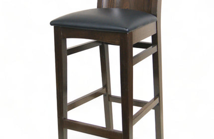 AMKO 2836 Restaurant Solid Wood Barstool