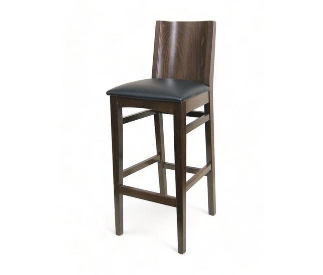 AMKO 2836 Restaurant Solid Wood Barstool