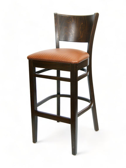 AMKO 2840P Restaurant Solid Wood Barstool
