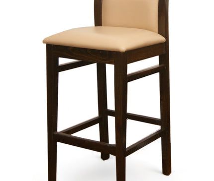 AMKO 2875P Restaurant Solid Wood Barstool