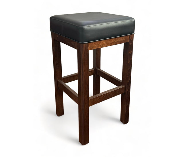 AMKO 3150 Restaurant Solid Wood Barstool