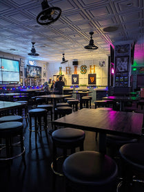 AMKO 3170 Restaurant Solid Wood Barstool