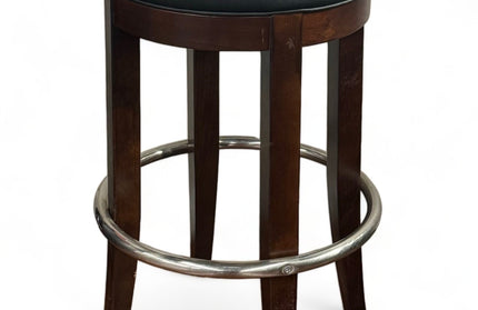AMKO 3170 Restaurant Solid Wood Barstool