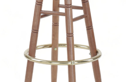 AMKO 3340w Restaurant Solid Wood Barstool