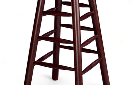 AMKO 3380w Restaurant Solid Wood Barstool