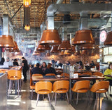 AMKO M5670 Orange Commercial Grade Restaurant Chair