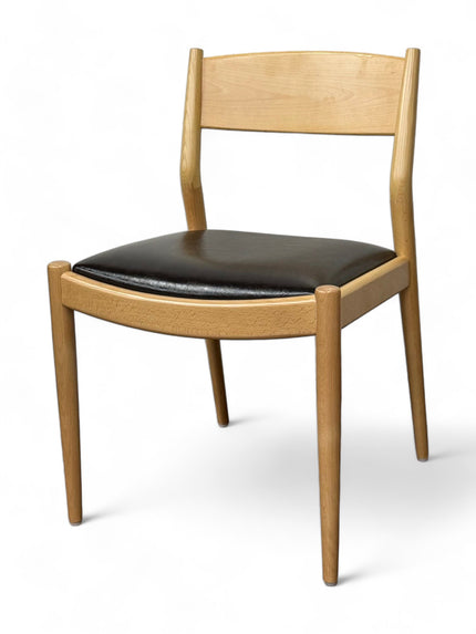 AMKO 416P Natural Commercial Grade Restaurant Wood Chair