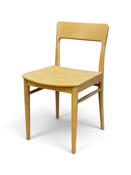 AMKO 453 Natural Beechwood Commercial Grade Restaurant Wood Chair