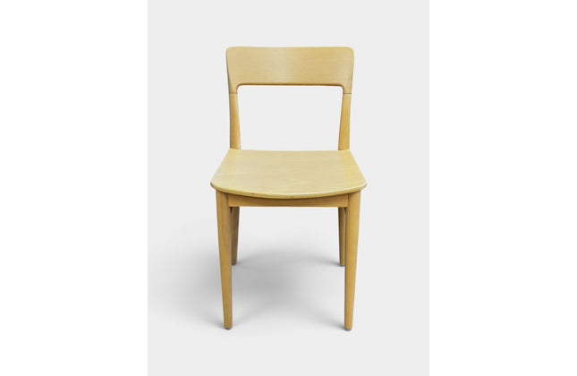 AMKO 453 Natural Beechwood Commercial Grade Restaurant Wood Chair