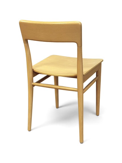 AMKO 453 Natural Beechwood Commercial Grade Restaurant Wood Chair