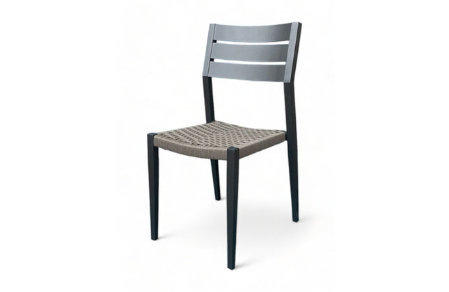 AMKO 455SB Taupe Aluminum Commercial Grade Restaurant Chair