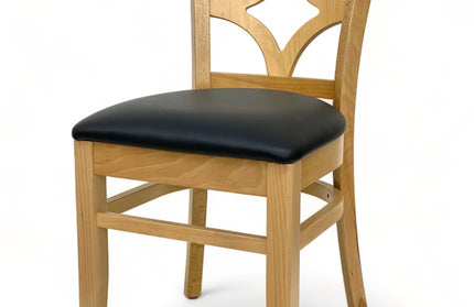 AMKO 523P Commercial Grade Restaurant Wood Chair
