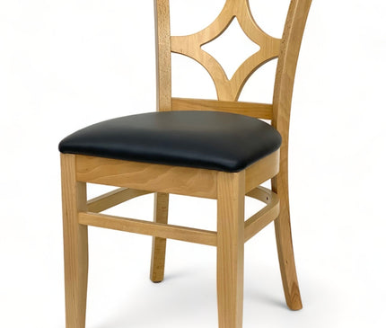 AMKO 523P Commercial Grade Restaurant Wood Chair