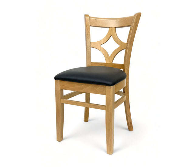 AMKO 523P Commercial Grade Restaurant Wood Chair