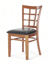 AMKO 527P Commercial Grade Restaurant Wood Chair