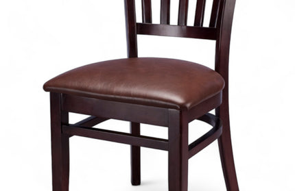AMKO 550P Commercial Grade Restaurant Wood Chair