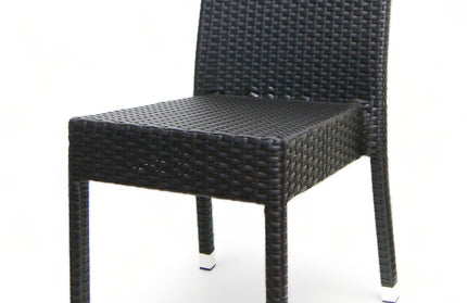 AMKO 562SC Coffee Aluminum Commercial Grade Restaurant Chair